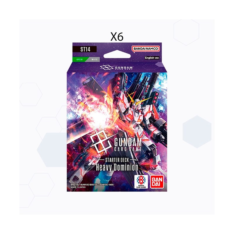 Gundam Card Game ST-14 Starter Deck Display English