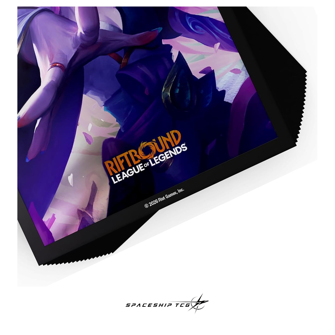 Riftbound League of Legends Irelia Art Sleeves 100-count Spirit Blossom card protectors