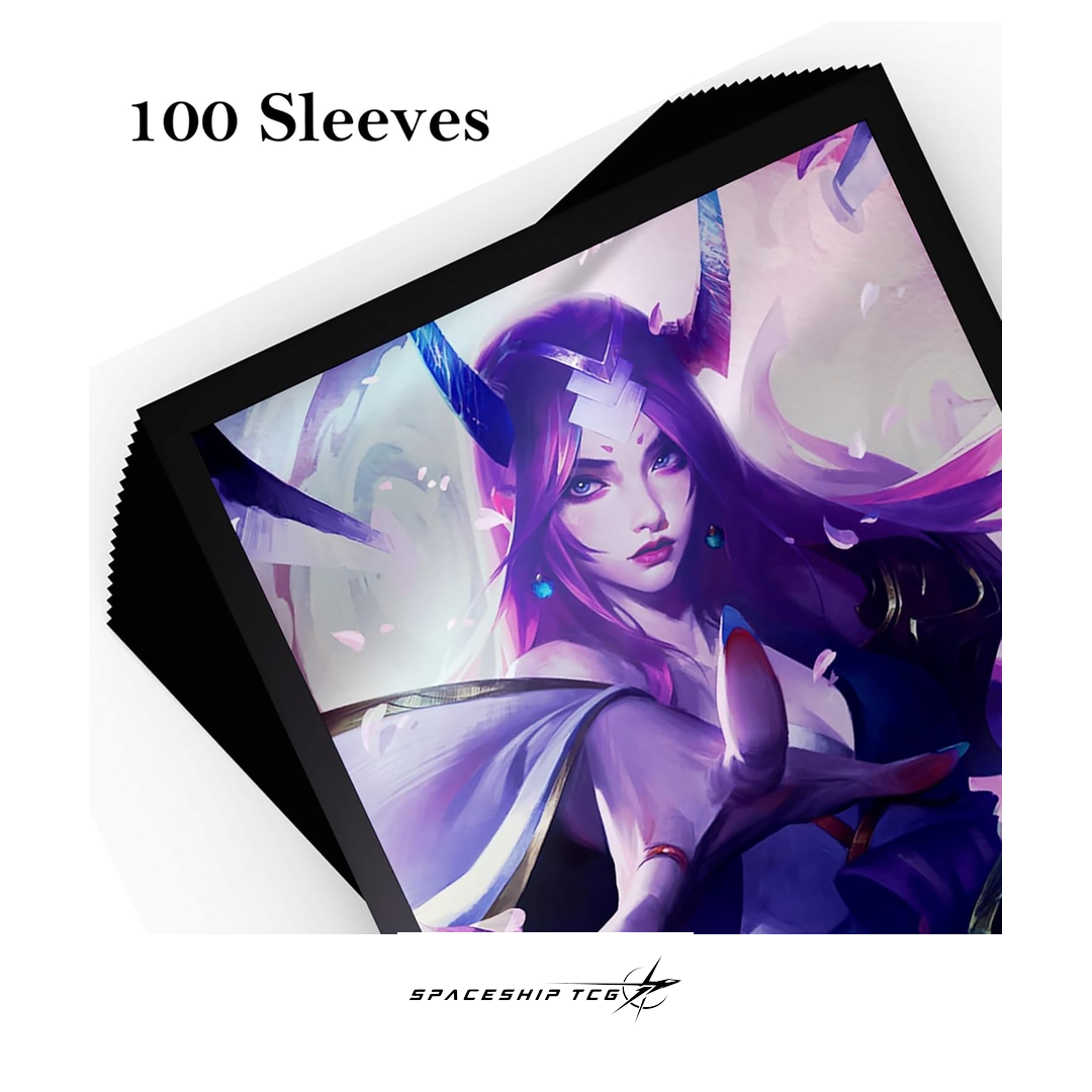 Riftbound League of Legends Irelia Art Sleeves 100-count Spirit Blossom card protectors