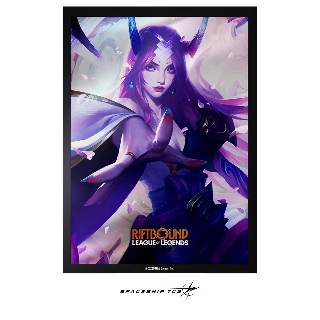 Riftbound League of Legends Irelia Art Sleeves 100-count Spirit Blossom card protectors
