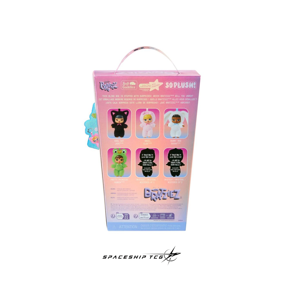 Bratz Bratziez Plush Keychain Blind Box (1 Unit) – Mystery Doll
