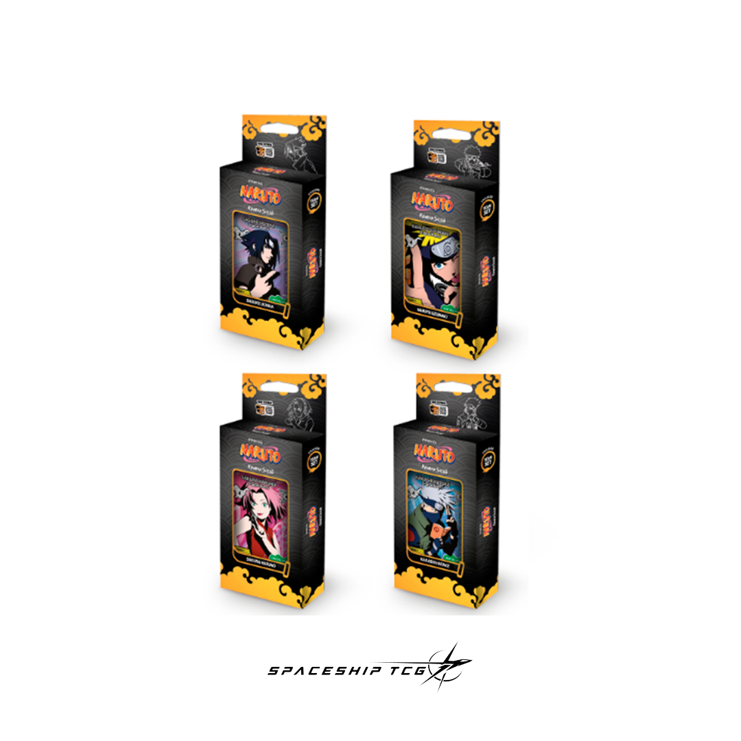 Naruto TCG Team Set 2nd Edition | Starter Decks Pack