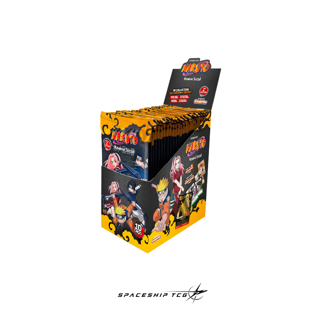 Naruto TCG Booster Box (24 Packs) | 2nd Edition First Set