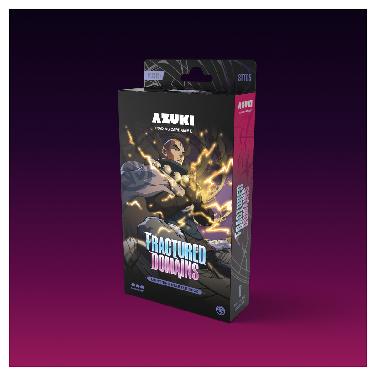 Azuki TCG Fractured Domains Assorted Starter Deck Case of 8 factory sealed decks in English - imagen 2