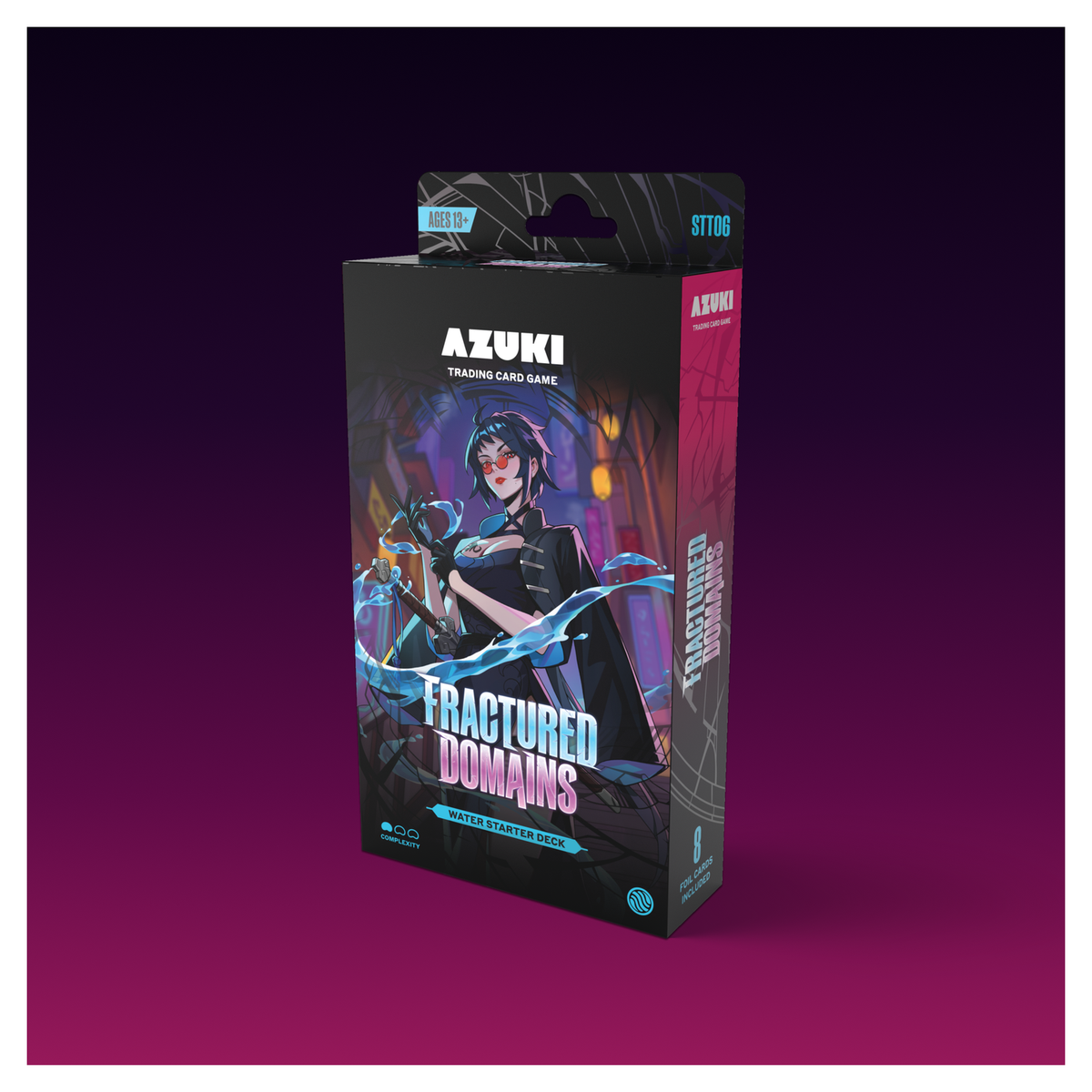 Azuki TCG Fractured Domains Assorted Starter Deck Case of 8 factory sealed decks in English - imagen 3