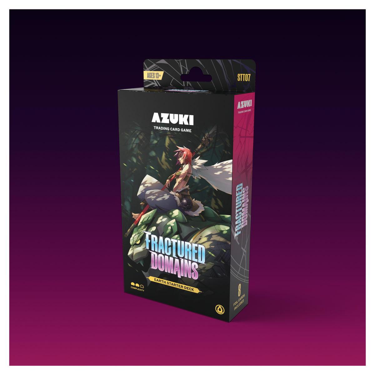 Azuki TCG Fractured Domains Assorted Starter Deck Case of 8 factory sealed decks in English - imagen 4