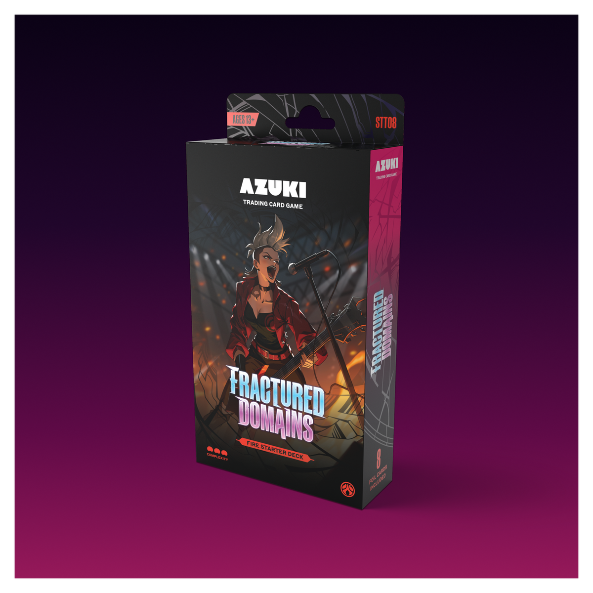 Azuki TCG Fractured Domains Assorted Starter Deck Case of 8 factory sealed decks in English - imagen 5