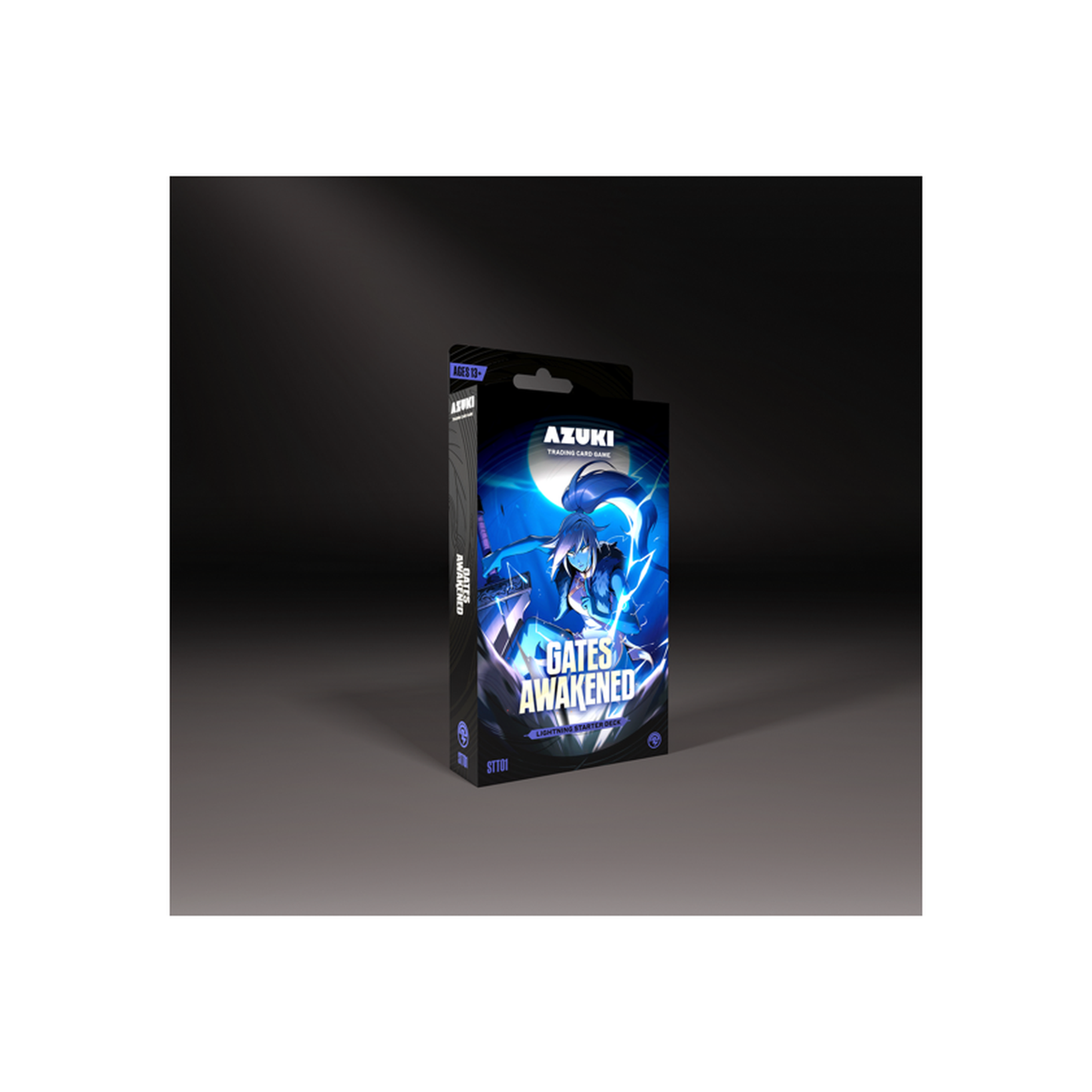Azuki TCG Gates Awakened Raizan Starter Deck Display box, sealed case of 8 English-language decks