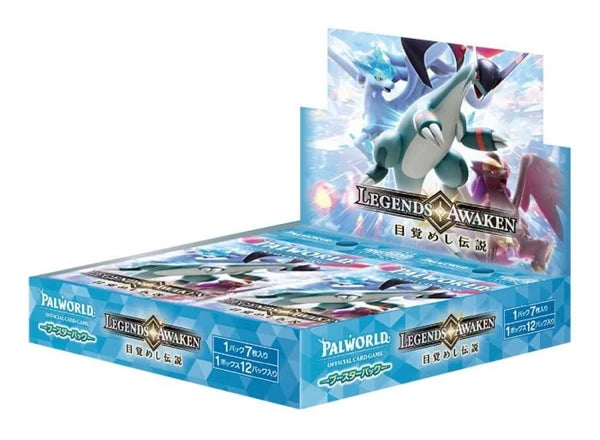 Palworld OFFICIAL CARD GAME – Legends Awaken BP-02 Booster Display (12 Packs) English