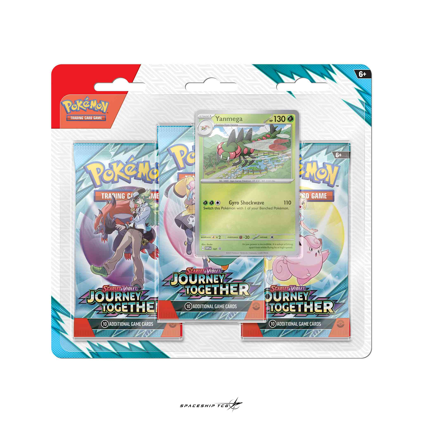Pokémon 3 Pack - Journey Together (SV09)
