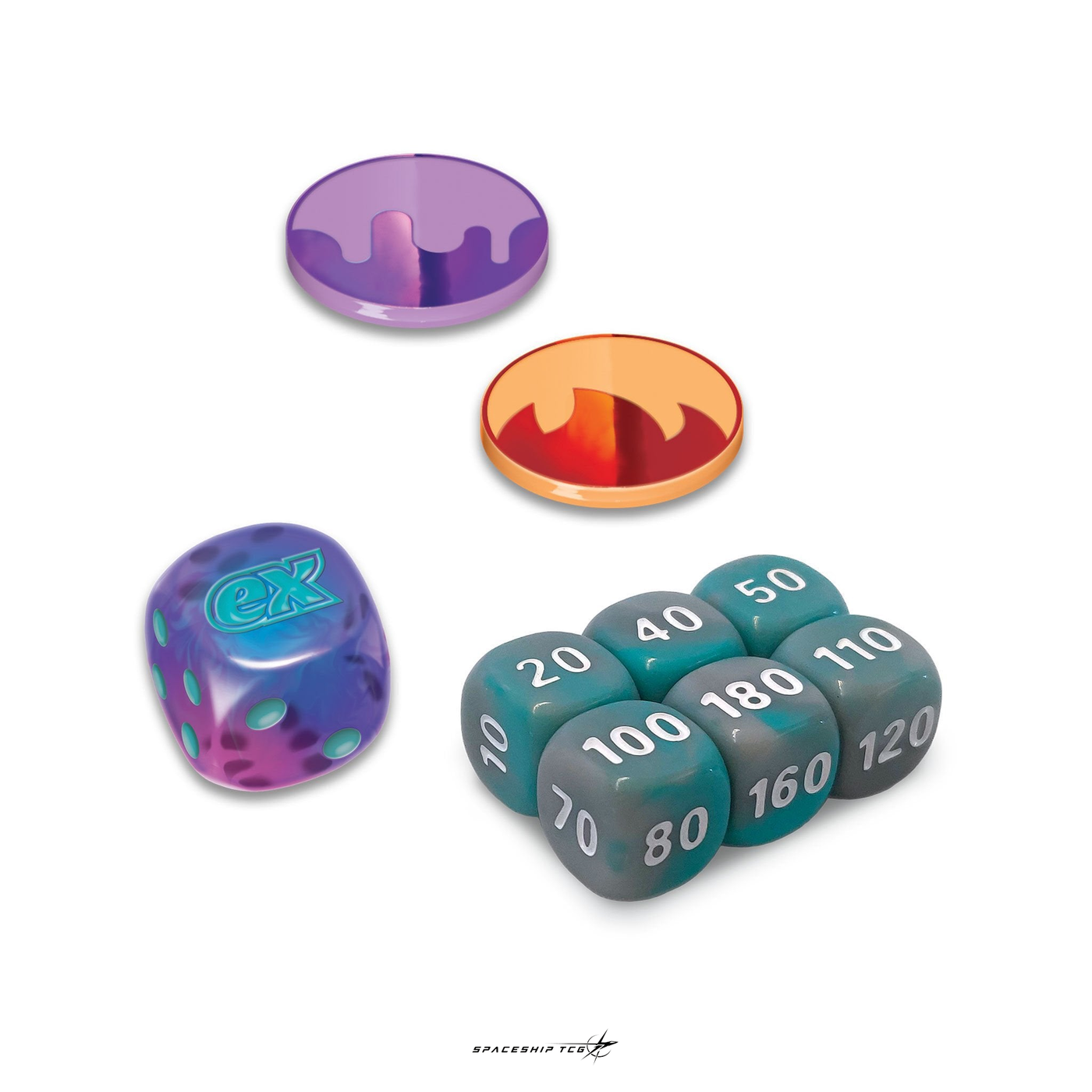 English Journey Together Elite Trainer Box N's Zoroark, Zoroark, N, dice