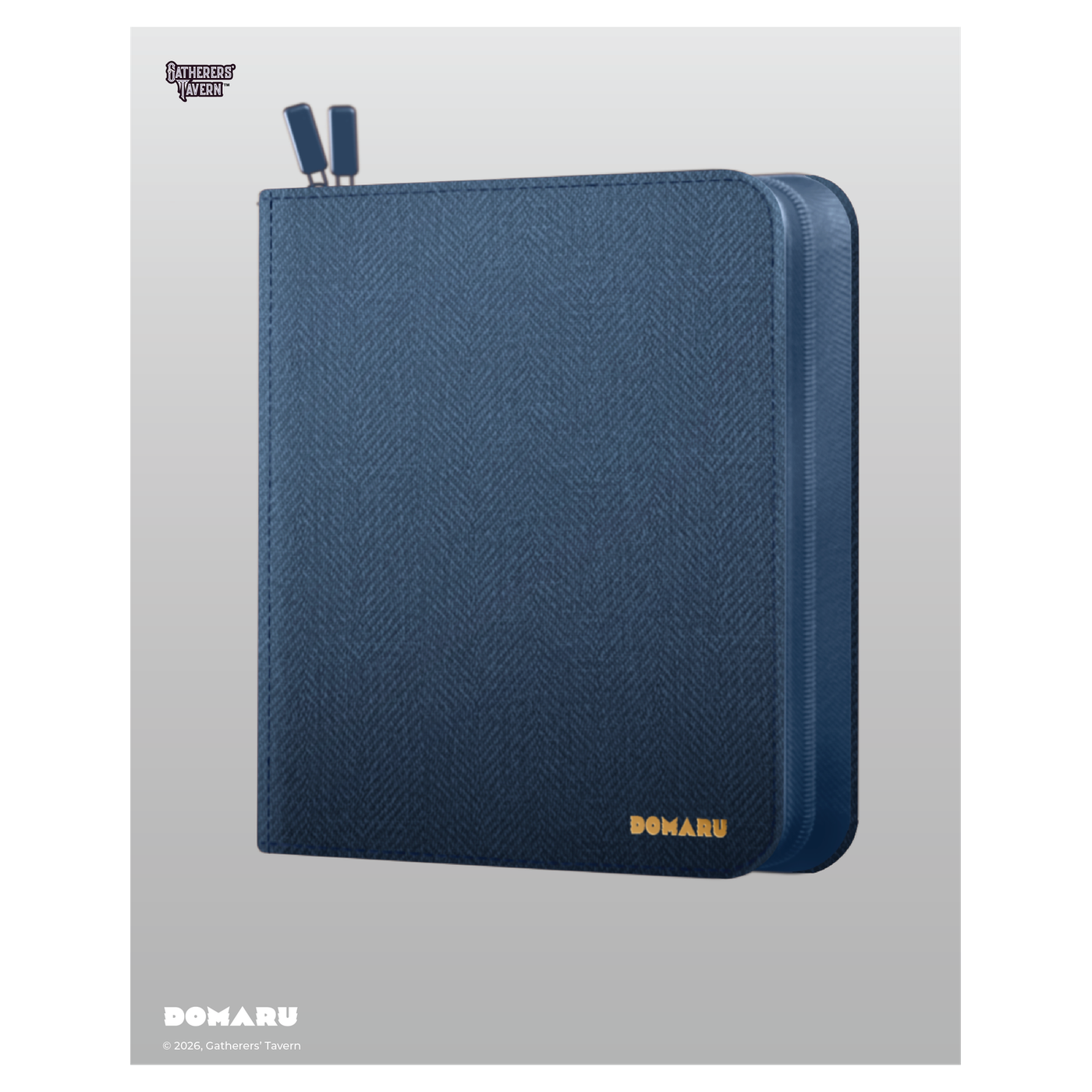 DOMARU 12-Pocket Binder in five colors: Alabaster, Carnelian, Lazulite, Malachite, and Obsidian - Lazulite - imagen 5
