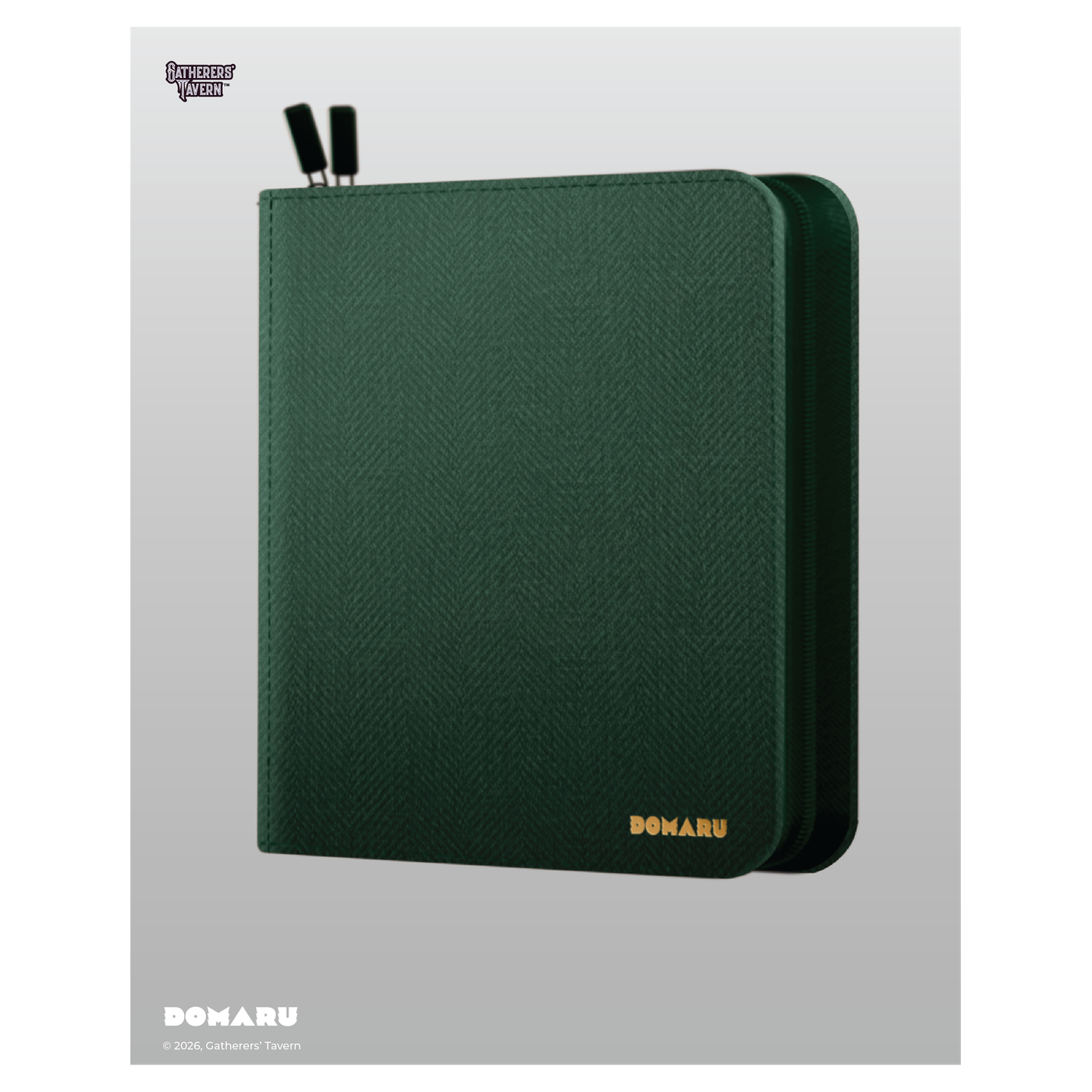 DOMARU 12-Pocket Binder in five colors: Alabaster, Carnelian, Lazulite, Malachite, and Obsidian - Malachite - imagen 7