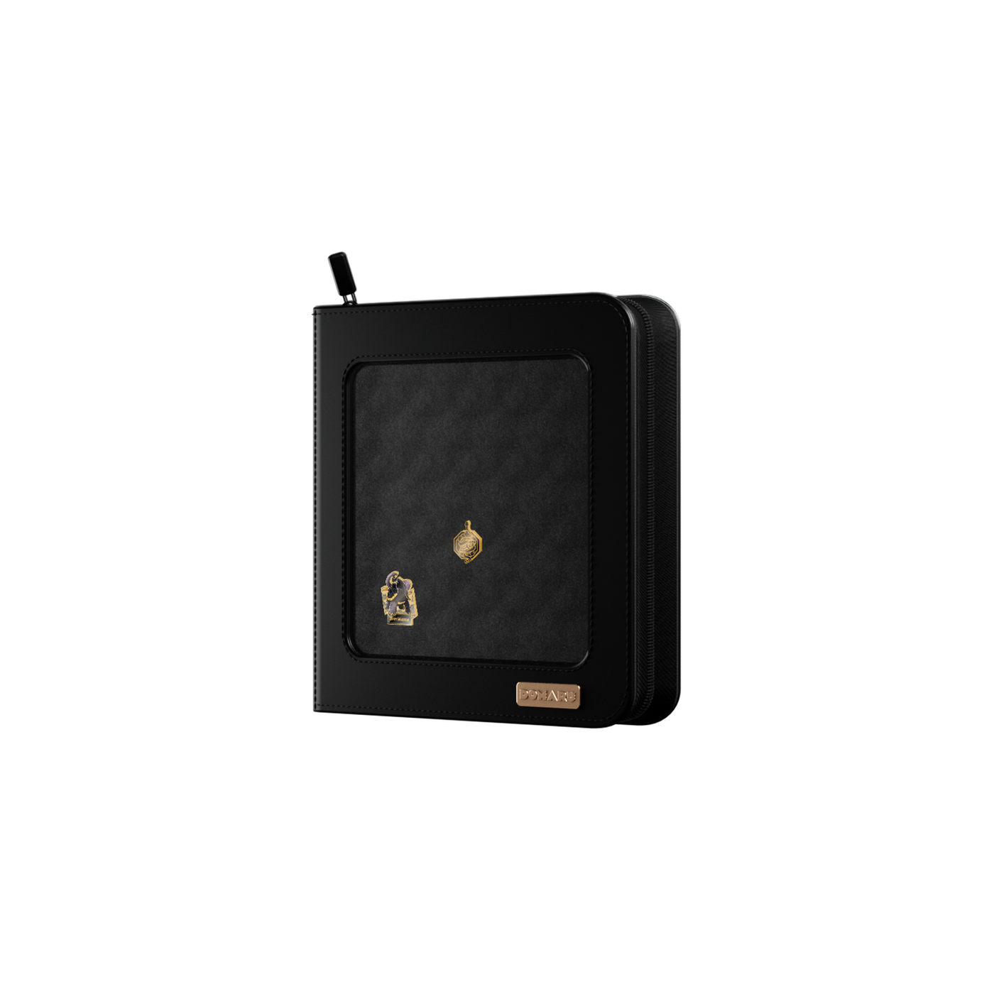 12-pocket DOMARU Deco Pin Binder with clear protective cover and 2 unique Sacred Beasts collectible - Dark Warrior - imagen 4