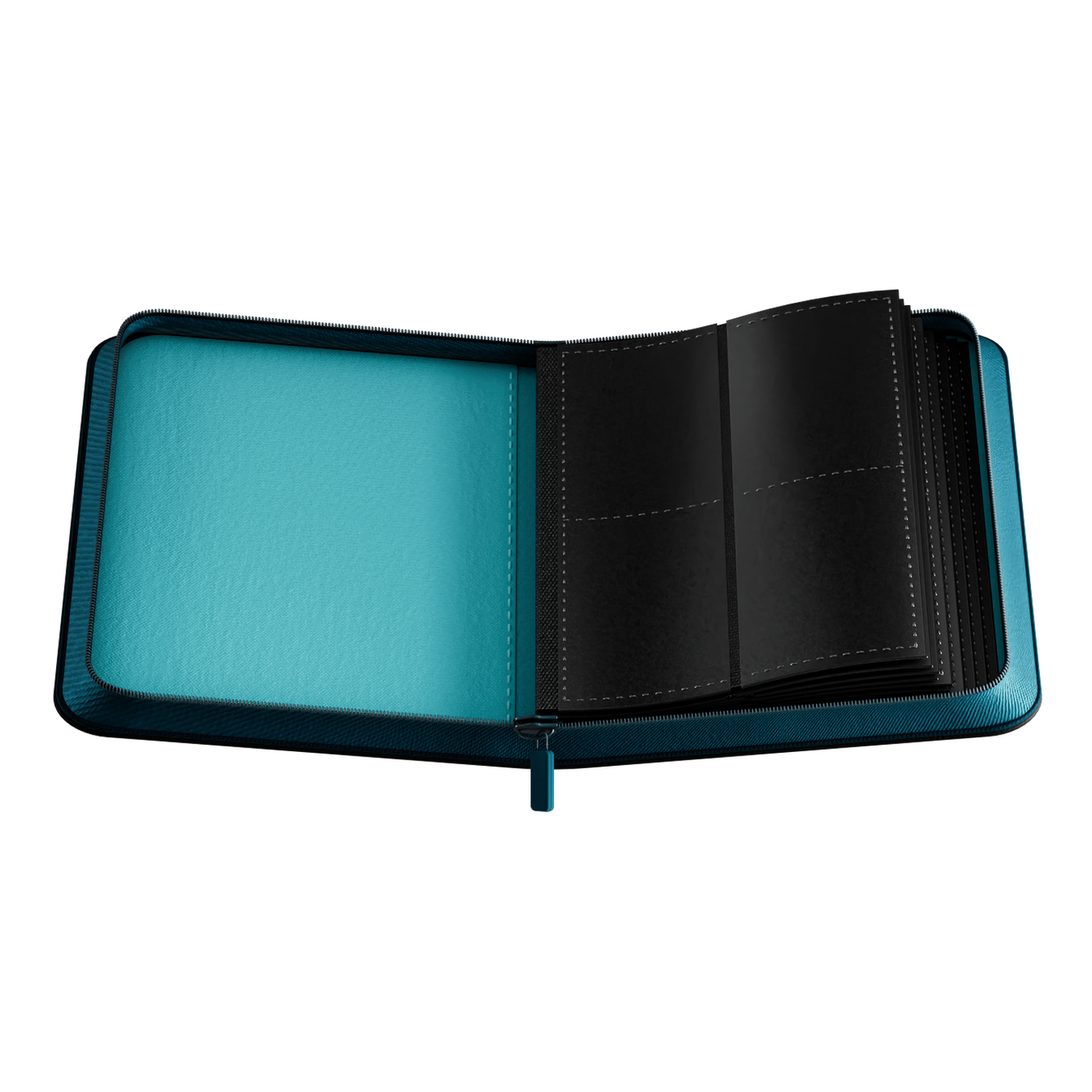 DOMARU 4-Pocket Binder Cryptids Collection by Gatherers' Tavern with removable patch fasteners - Turquoise Loch - imagen 22