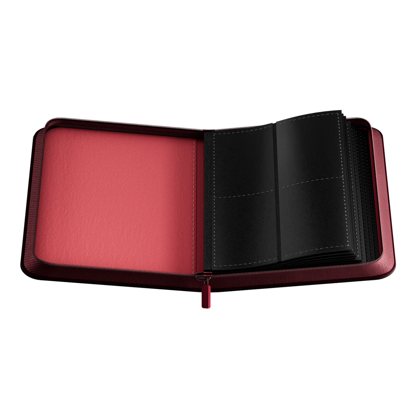 DOMARU 4-Pocket Binder Cryptids Collection by Gatherers' Tavern with removable patch fasteners - Crimson Glow - imagen 4