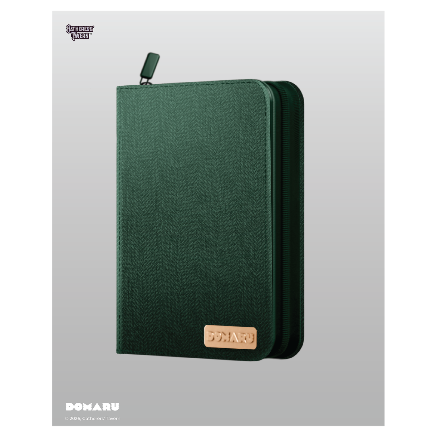 Gatherers' Tavern DOMARU 4-Pocket Binder in protective storage design - Malachite - imagen 10