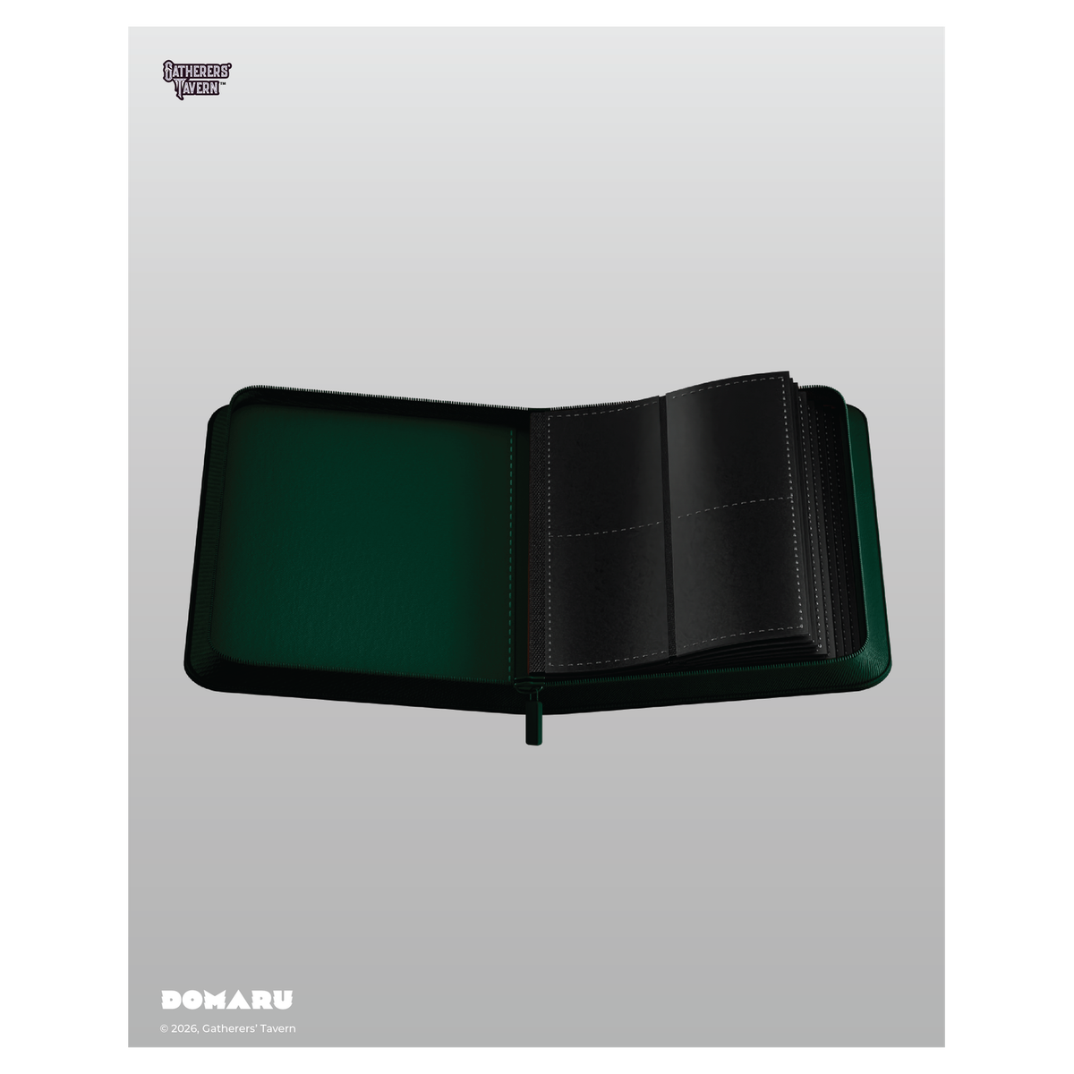 Gatherers' Tavern DOMARU 4-Pocket Binder in protective storage design - Malachite - imagen 11