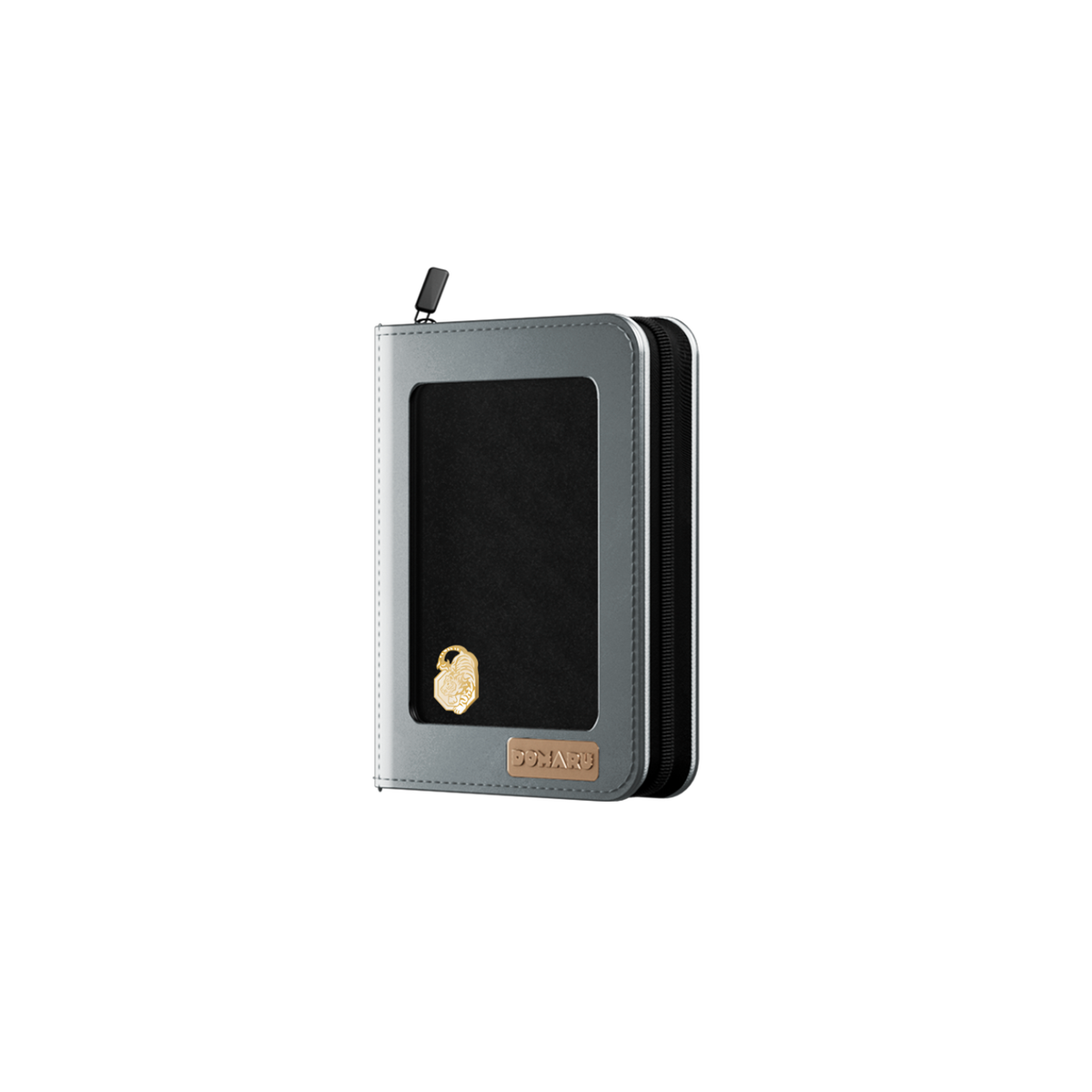 DOMARU 4-Pocket Deco Pin Binder in Azure Sovereign with clear protective cover for displaying Sac - White Arbiter - imagen 17