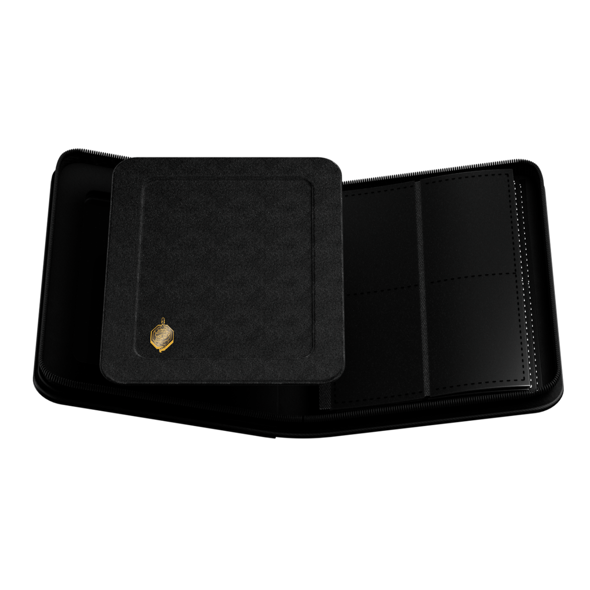 DOMARU 4-Pocket Deco Pin Binder in Azure Sovereign with clear protective cover for displaying Sacre - Dark Warrior - imagen 6