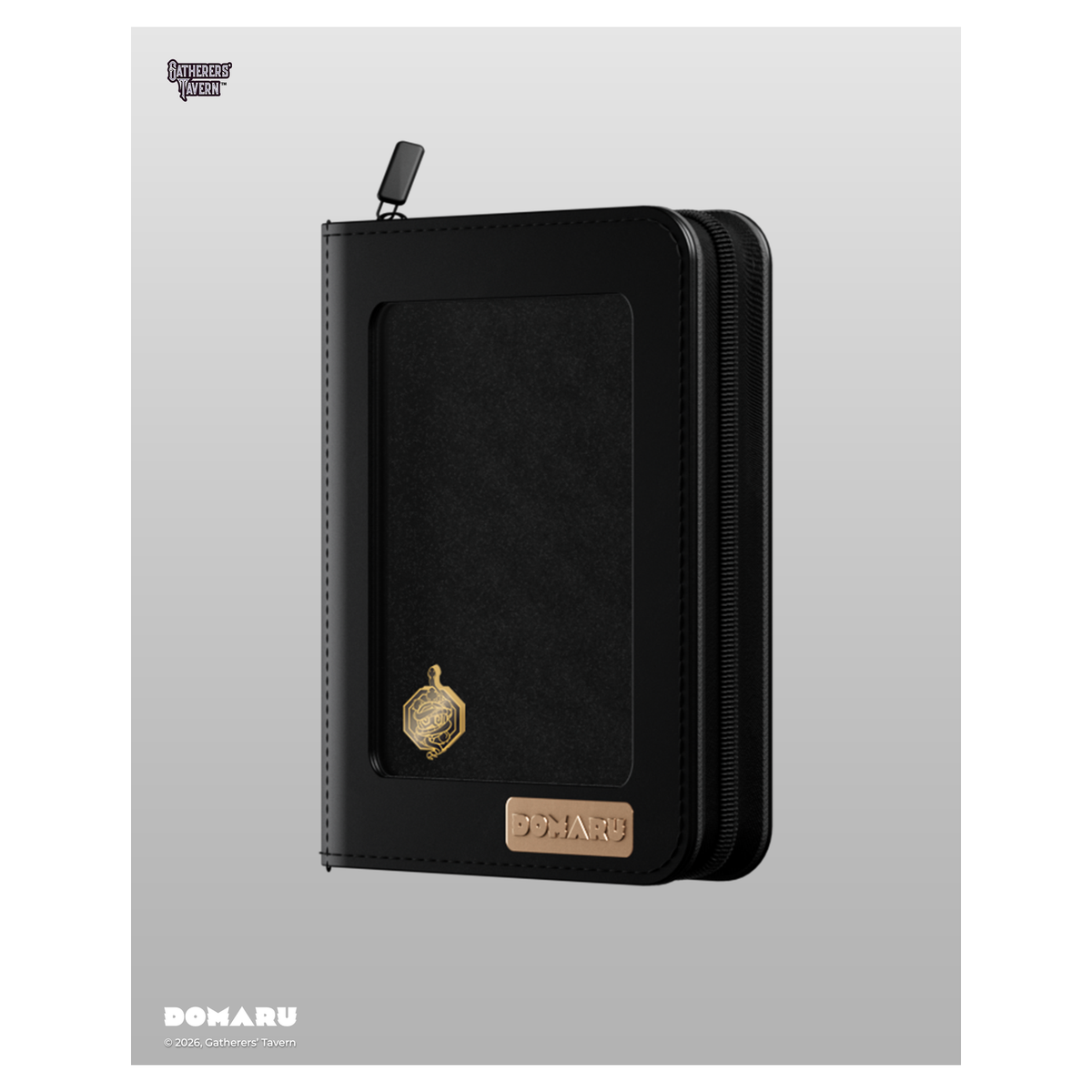 DOMARU 4-Pocket Deco Pin Binder in Azure Sovereign with clear protective cover for displaying Sacre - Dark Warrior - imagen 7