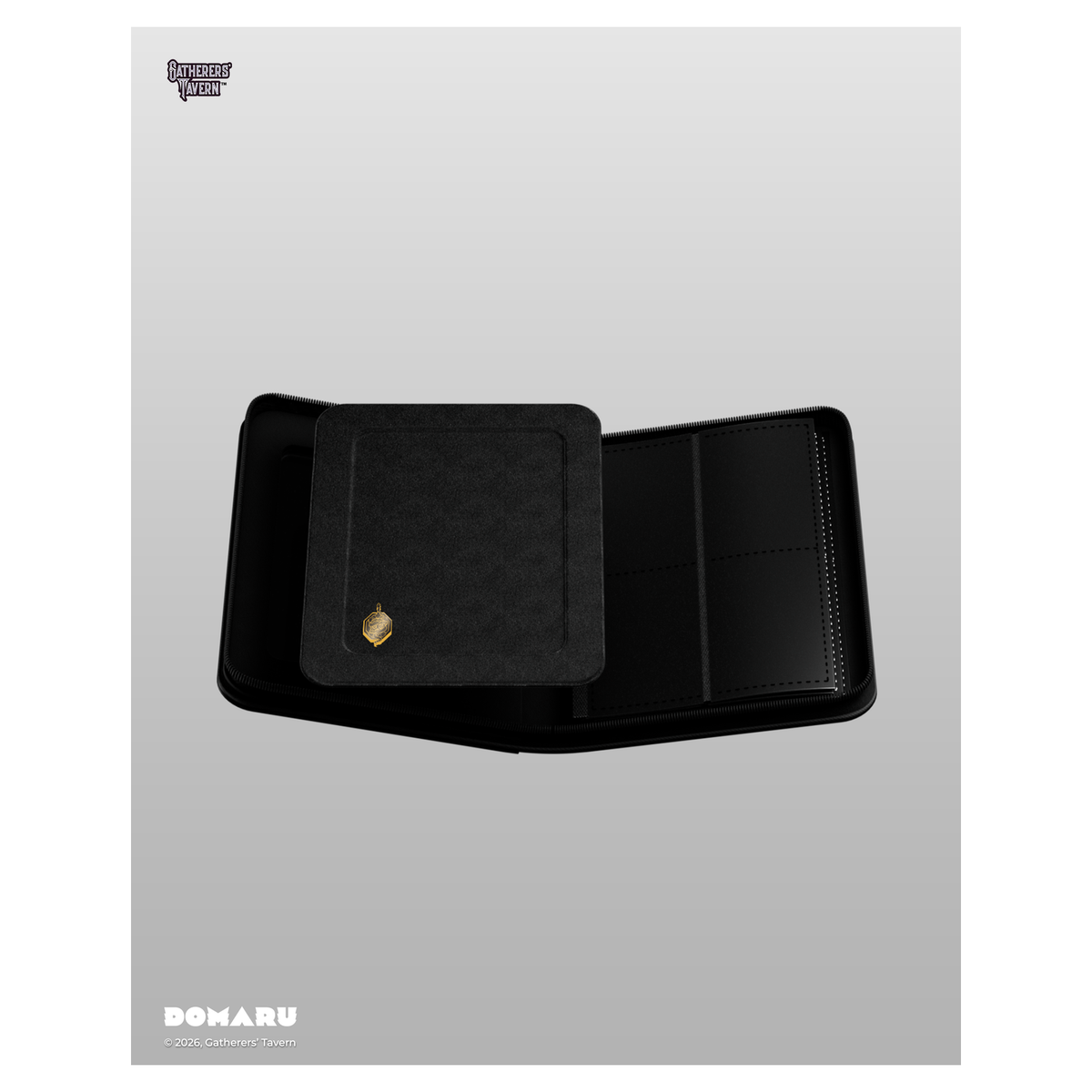 DOMARU 4-Pocket Deco Pin Binder in Azure Sovereign with clear protective cover for displaying Sacre - Dark Warrior - imagen 8