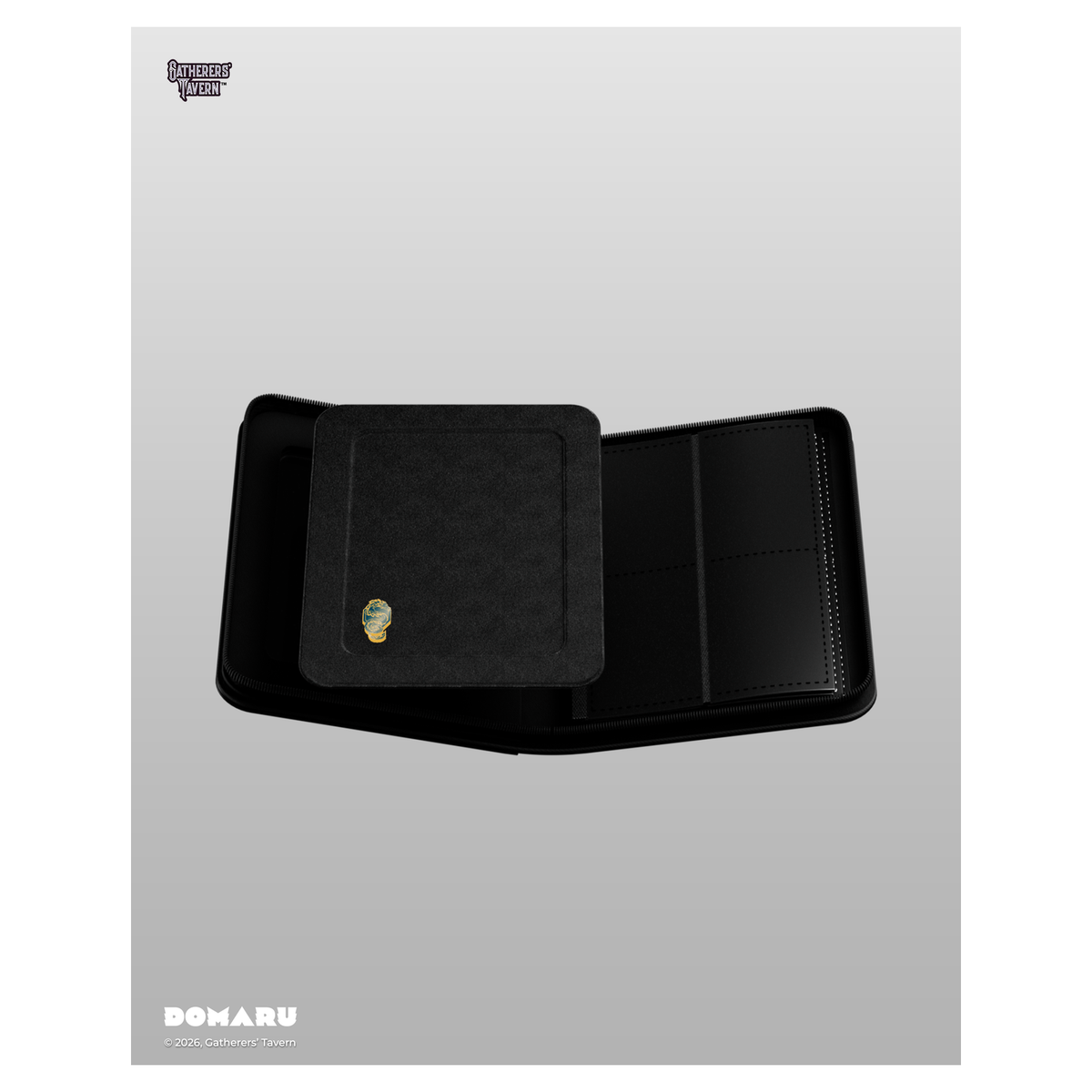 DOMARU 4-Pocket Deco Pin Binder in Azure Sovereign with clear protective cover for displaying Sa - Azure Sovereign - imagen 4