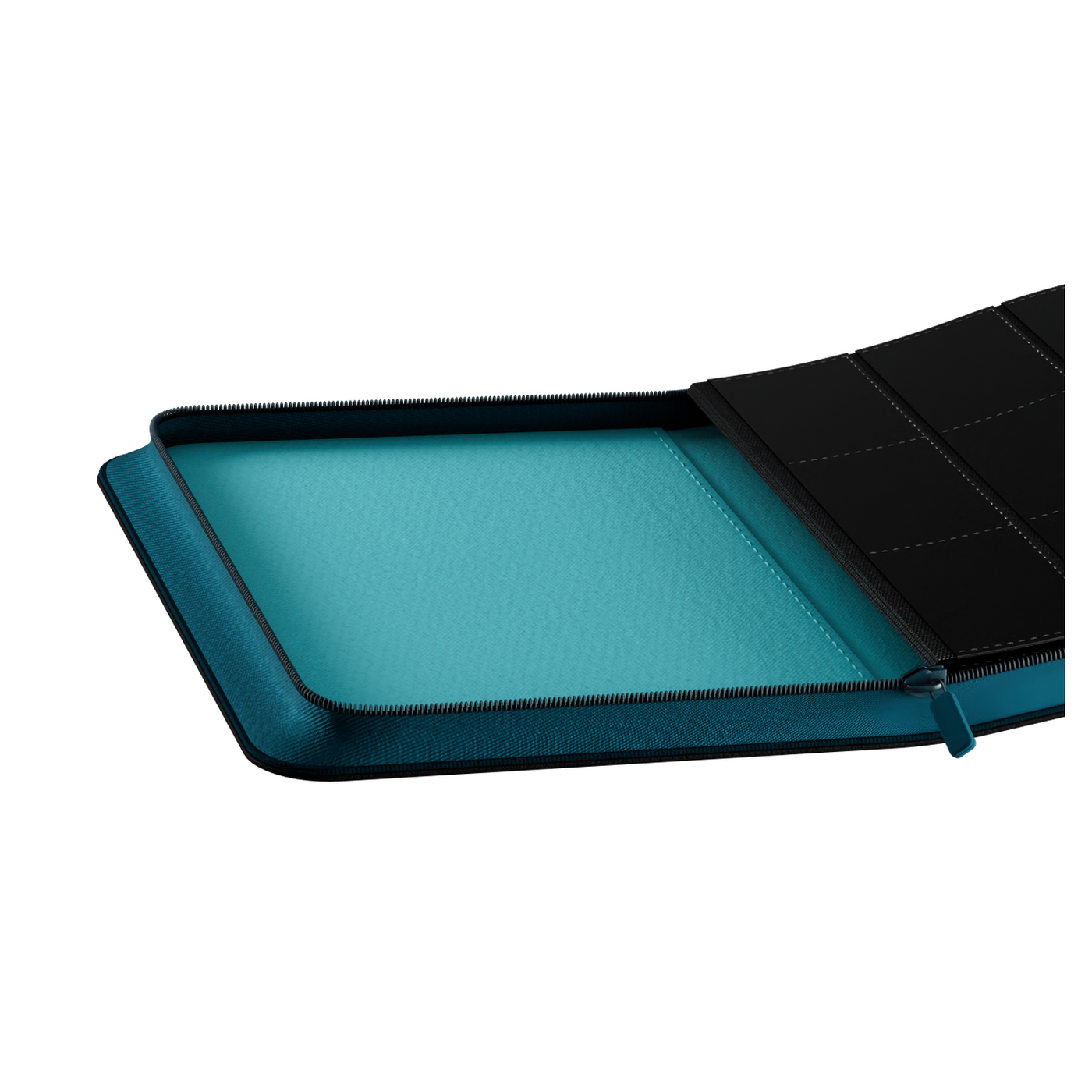 Modular 9-pocket binder with removable patch fasteners from Gatherers' Tavern's Cryptids Collect - Turquoise Loch - imagen 23