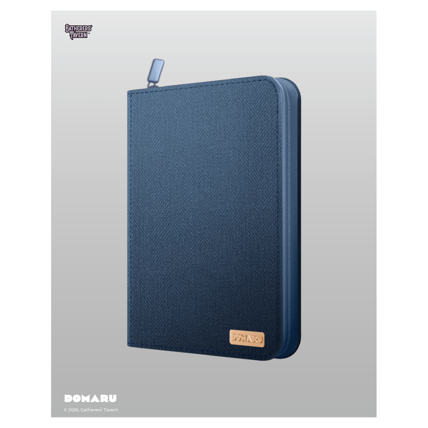 DOMARU 9-Pocket Binder in Alabaster color - refined card storage case - Lazulite - imagen 7