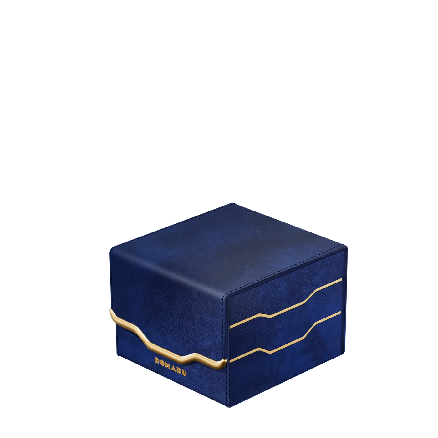 DOMARU Armory Horizon 133+ deck box in Alabaster with refined metallic detailing and magnetic closure - Lakefront - imagen 13