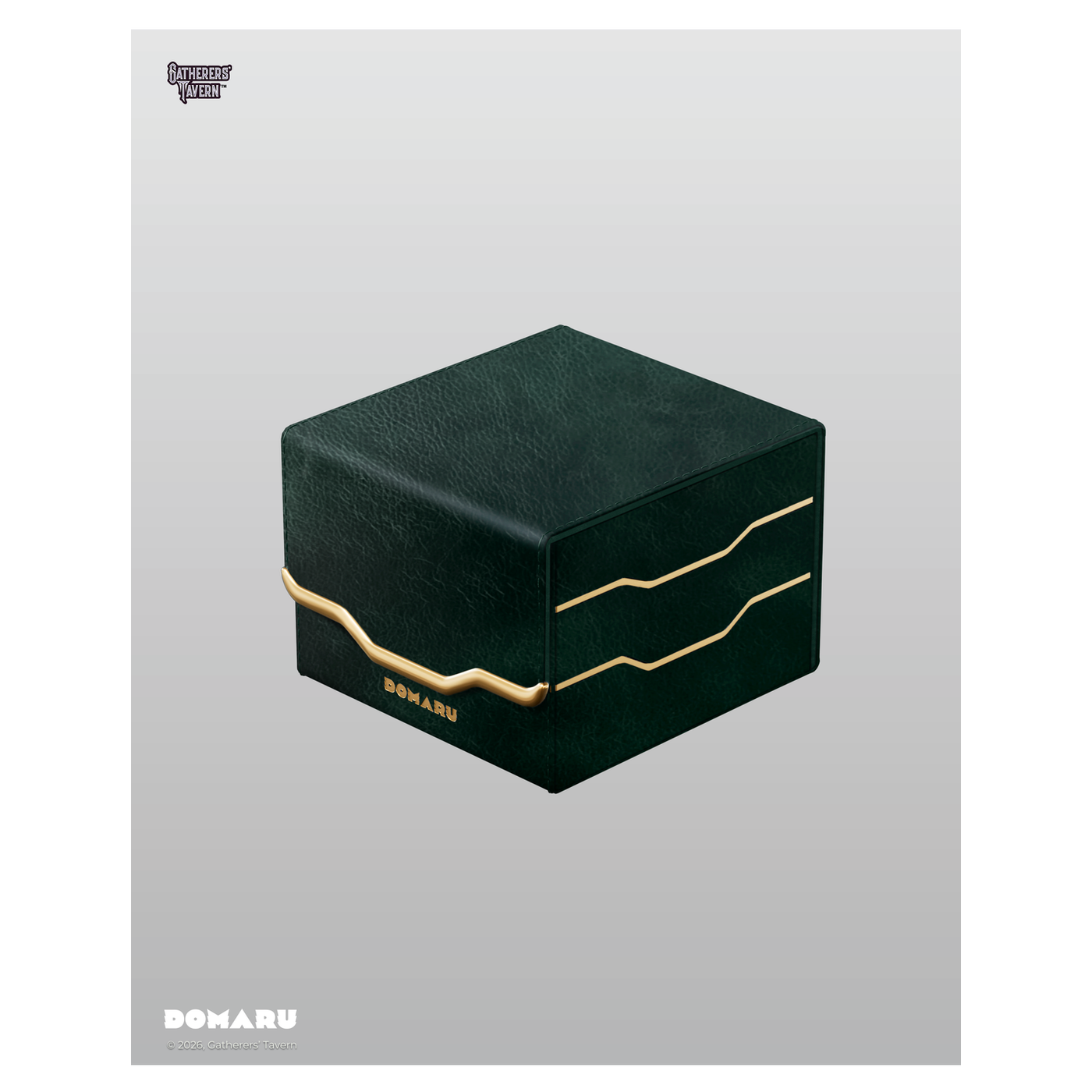 DOMARU Armory Horizon 133+ deck box in Alabaster with refined metallic detailing and magnetic closure - Wildwood - imagen 30