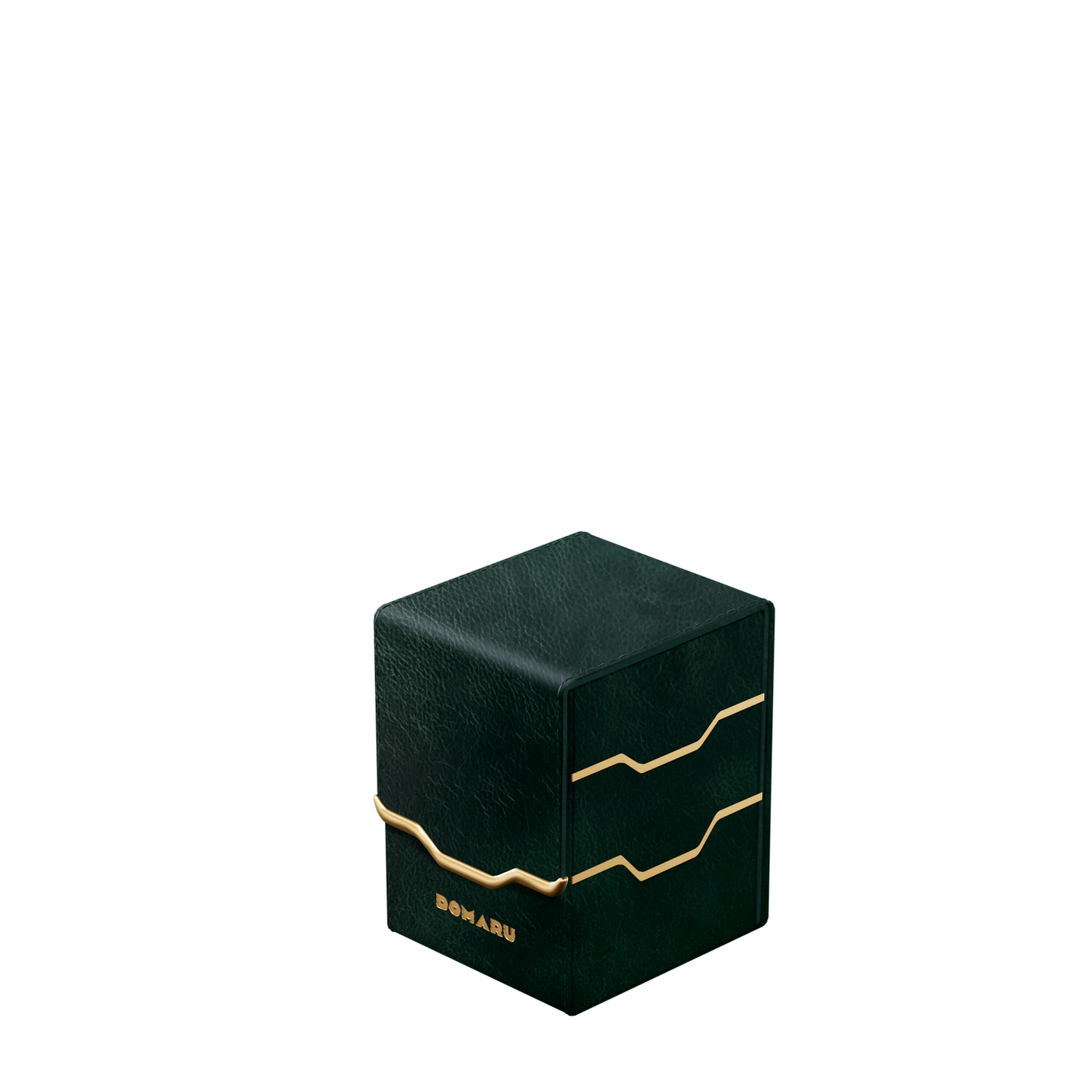 DOMARU Armory Vertex 100+ deck box with magnetic closures and leather dividers - Wildwood - imagen 28