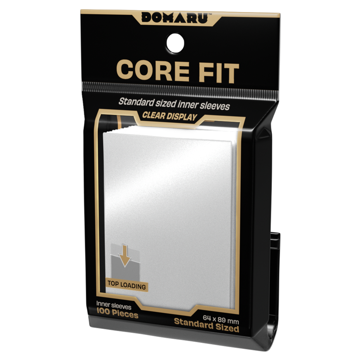 Gatherers' Tavern DOMARU Core Fit precision inner sleeves, 100-pack standard size for double-sleeving