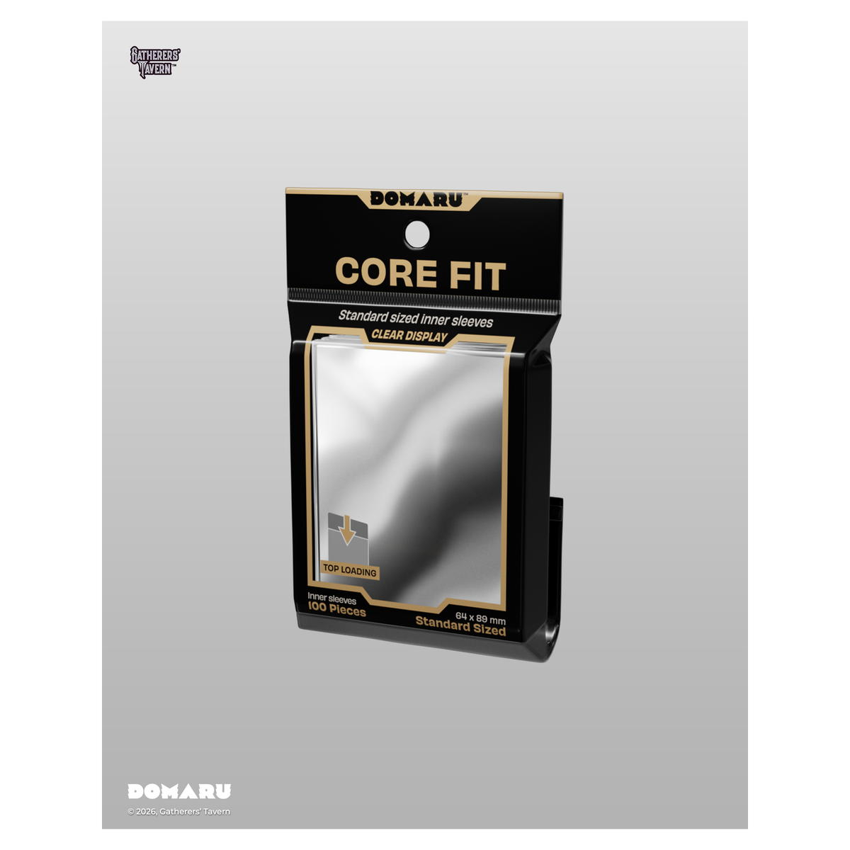 Gatherers' Tavern DOMARU Core Fit precision inner sleeves, 100-pack standard size for double-sleeving - imagen 4