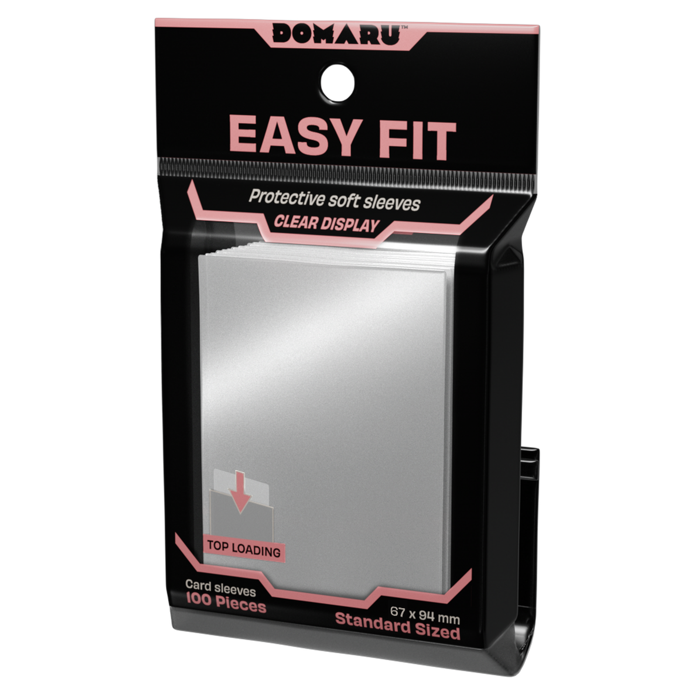 DOMARU Easy Fit Standard Sleeves: 100-pack of soft protective sleeves for standard-size trading cards