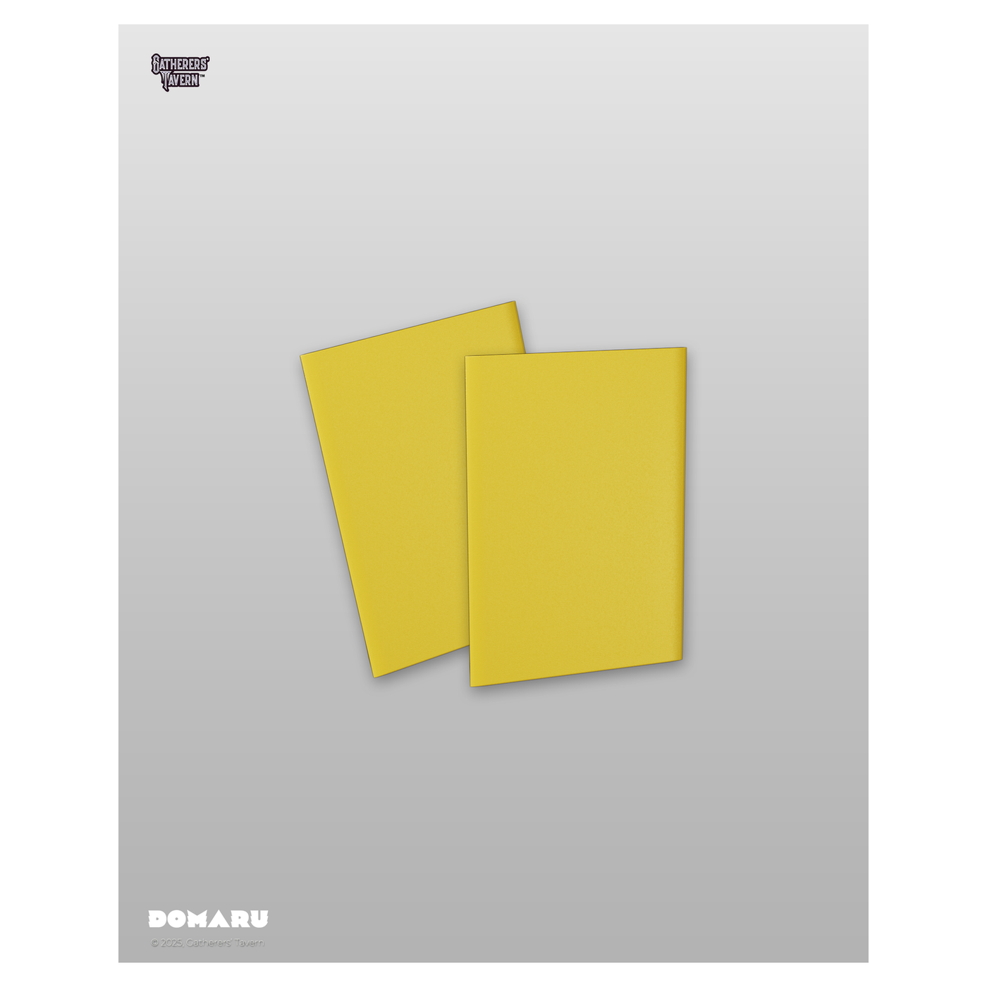 DOMARU Regular Fit standard sleeves pack of 100, available in colors including Balefire Red, Divi - Divine Yellow - imagen 11