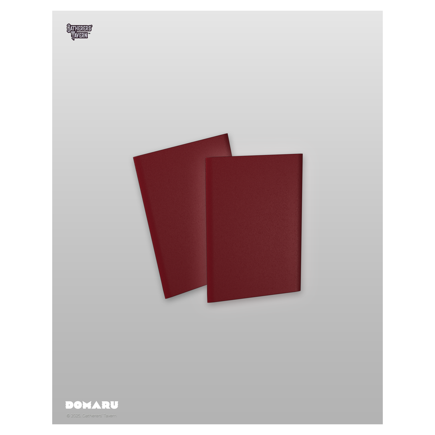DOMARU Regular Fit standard sleeves pack of 100, available in colors including Balefire Red, Divin - Imperial Red - imagen 35