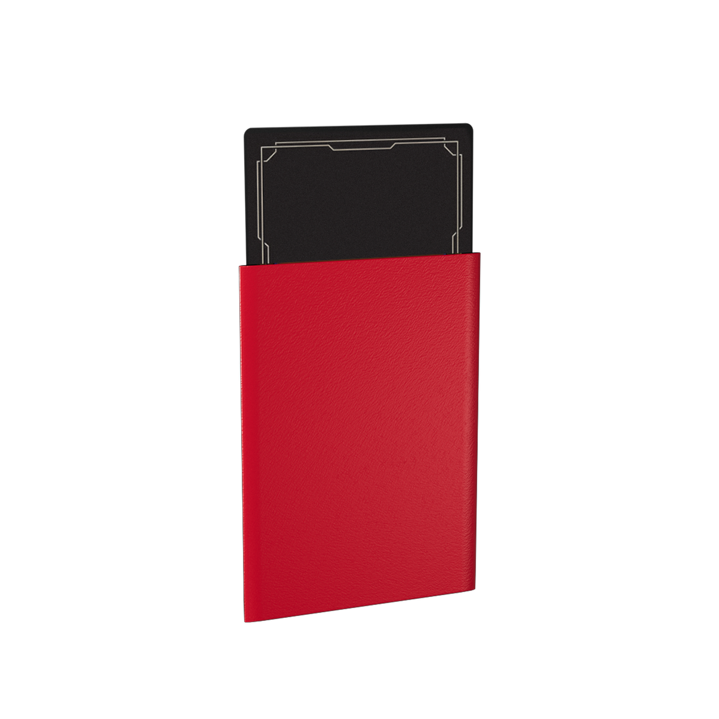 DOMARU Regular Fit standard sleeves pack of 100, available in colors including Balefire Red, Divine - Balefire Red - imagen 5