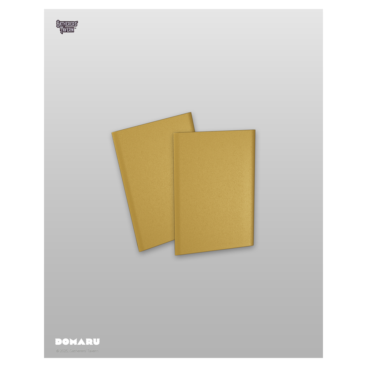 DOMARU Regular Fit standard sleeves pack of 100, available in colors including Balefire Red, Divi - Sunspire Gold - imagen 71