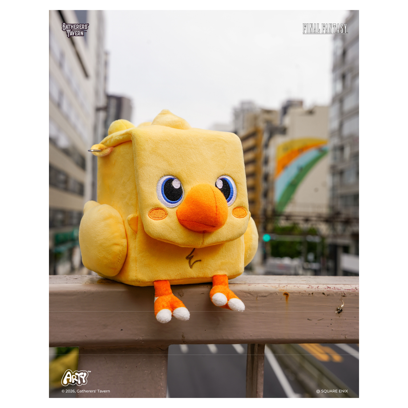 Gatherers' Tavern Final Fantasy ARTY Deck Box with Cactuar character design - Chocobo - imagen 5