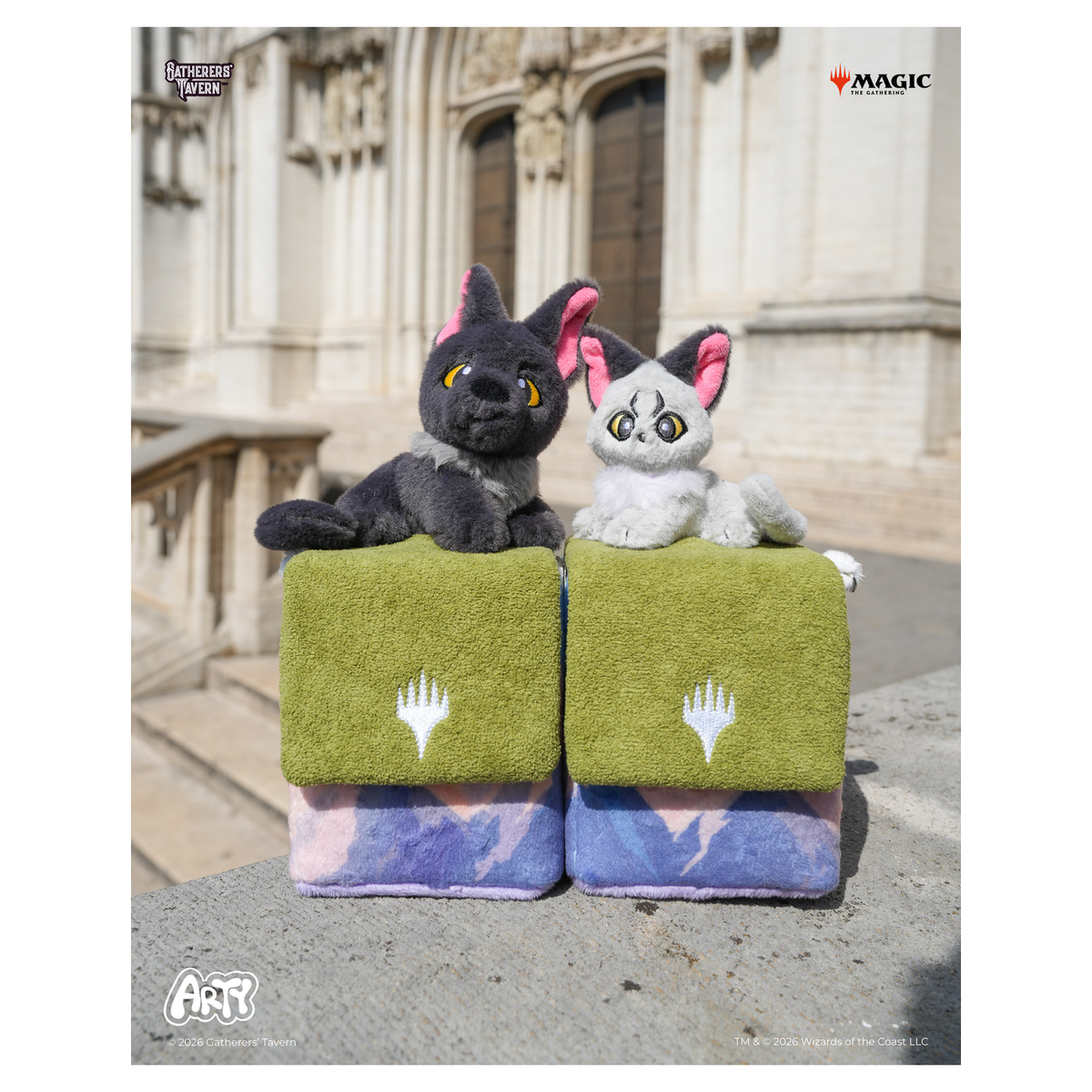 Gatherers' Tavern Magic: The Gathering art deck box with removable protective plastic guard and carry strap - Rin - imagen 9