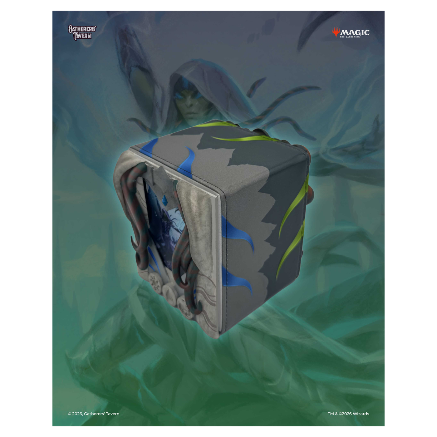Gatherers' Tavern MTG Reality Fracture DOMARU Finest deck box with sculpted details and character design - Vraska - imagen 28