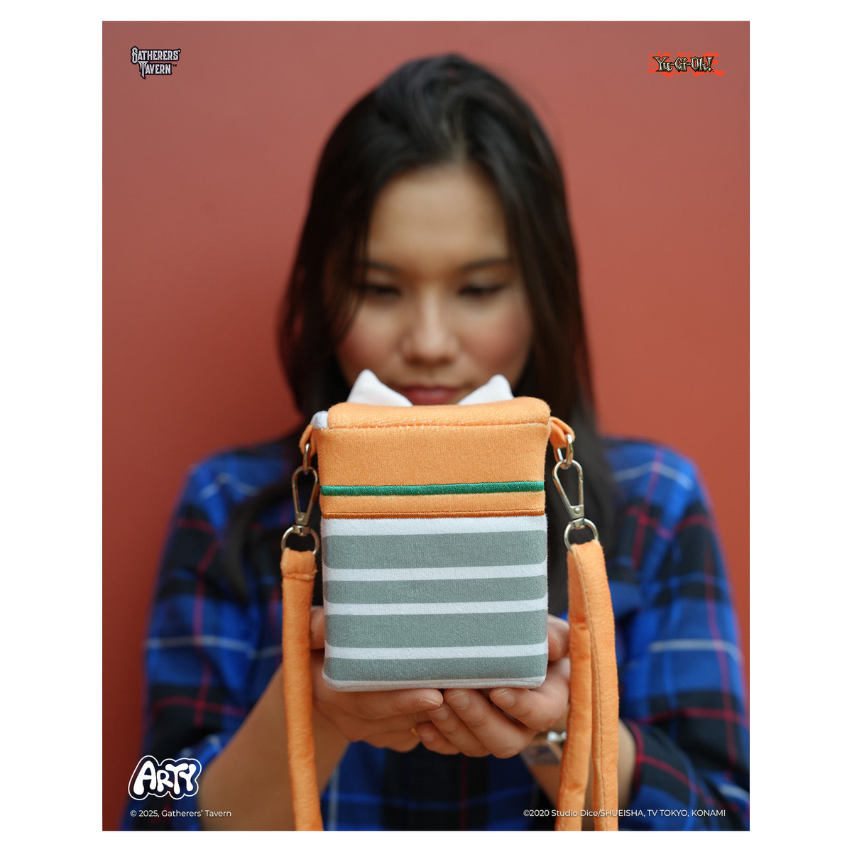 Gatherers' Tavern Mokey Mokey ARTY deck box and carrying bag for Yu-Gi-Oh! with adjustable strap and - Rescue Cat - imagen 22