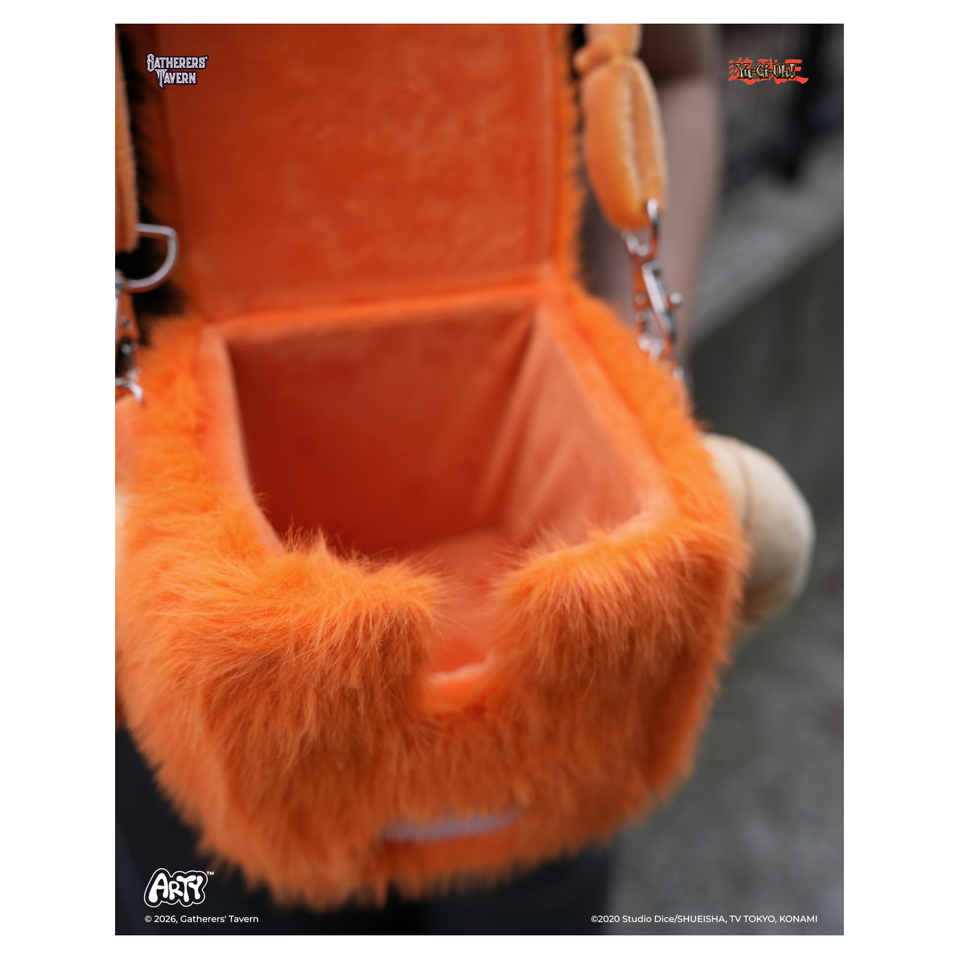 Gatherers' Tavern Scapegoat ARTY Deck Box, wool-wrapped Yu-Gi-Oh! storage in four colors - (Orange) - imagen 8
