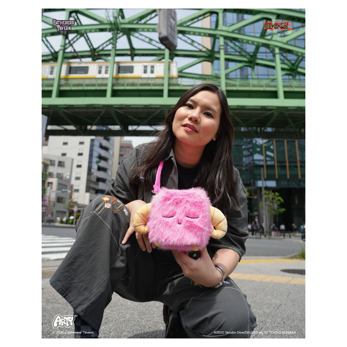 Gatherers' Tavern Scapegoat ARTY Deck Box, wool-wrapped Yu-Gi-Oh! storage in four colors - (Pink) - imagen 13