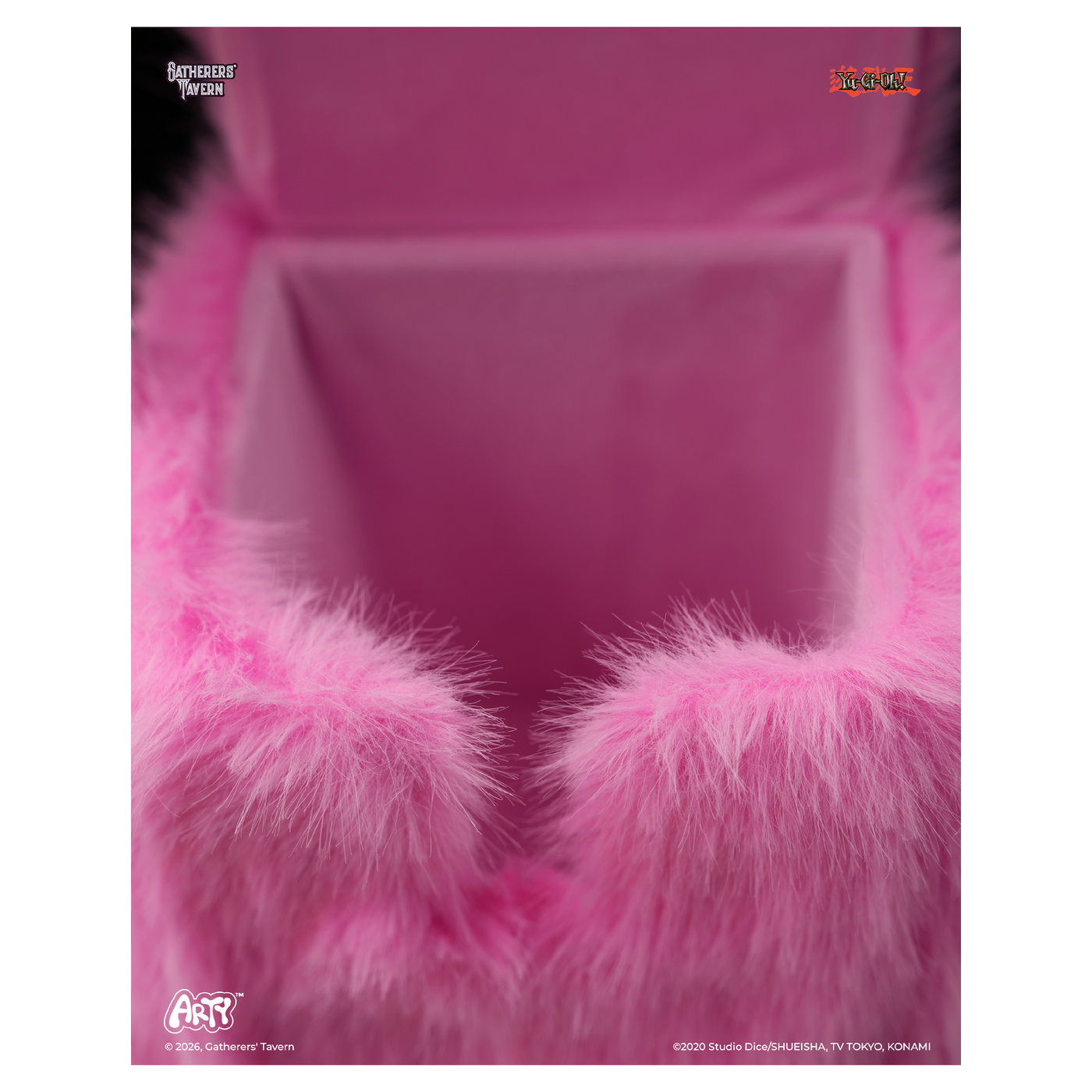 Gatherers' Tavern Scapegoat ARTY Deck Box, wool-wrapped Yu-Gi-Oh! storage in four colors - (Pink) - imagen 16