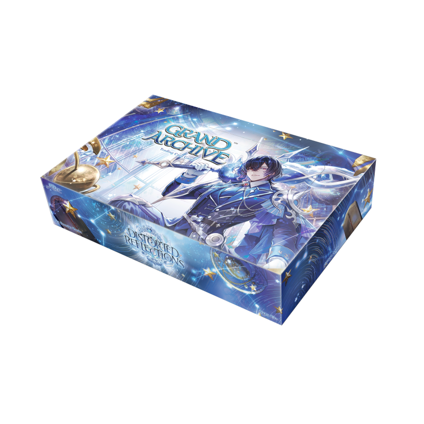 Grand Archive TCG Distorted Reflections Alter Edition booster display box with 24 sealed booster packs