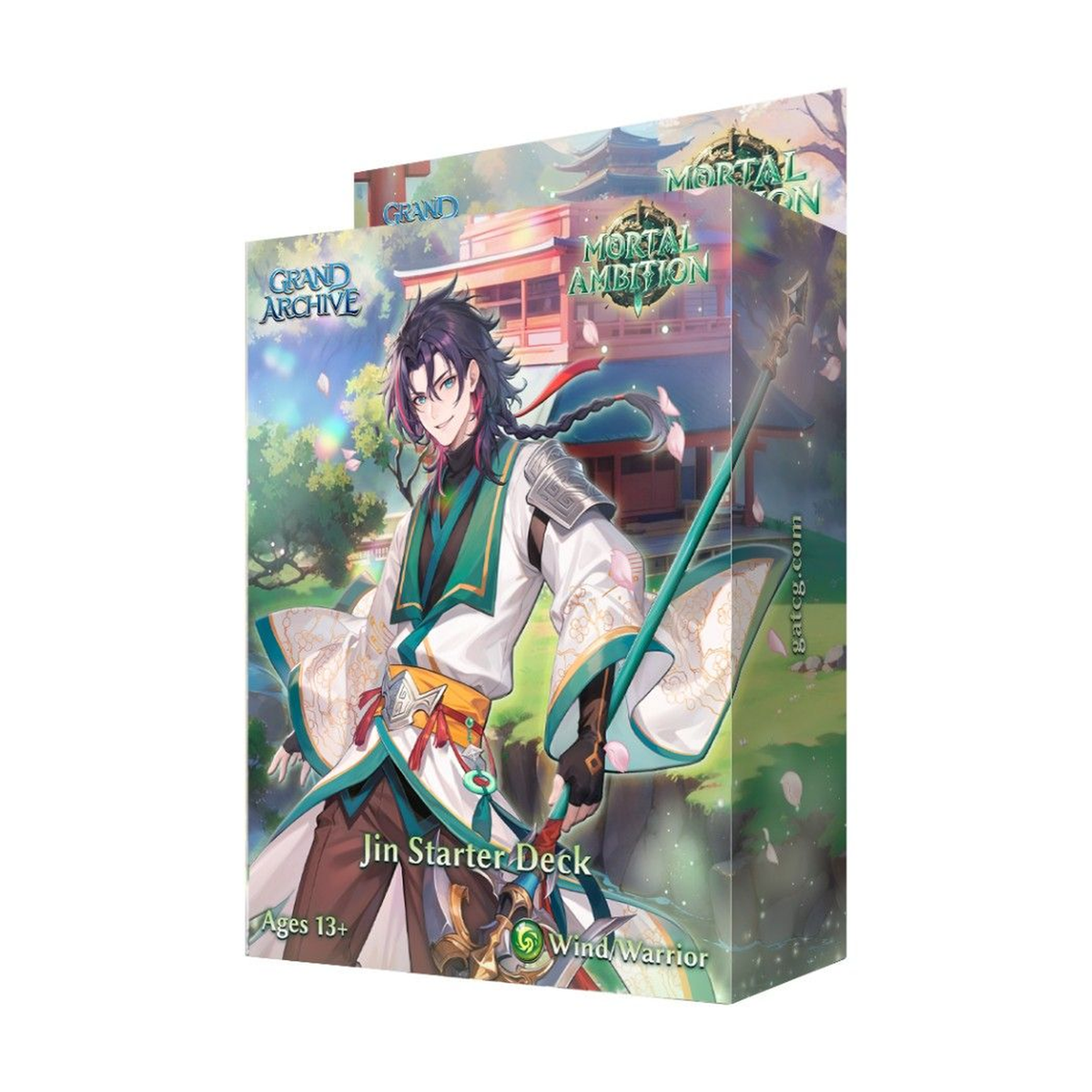 Grand Archive TCG Jin Starter Deck Display box containing 8 sealed starter decks - imagen 3