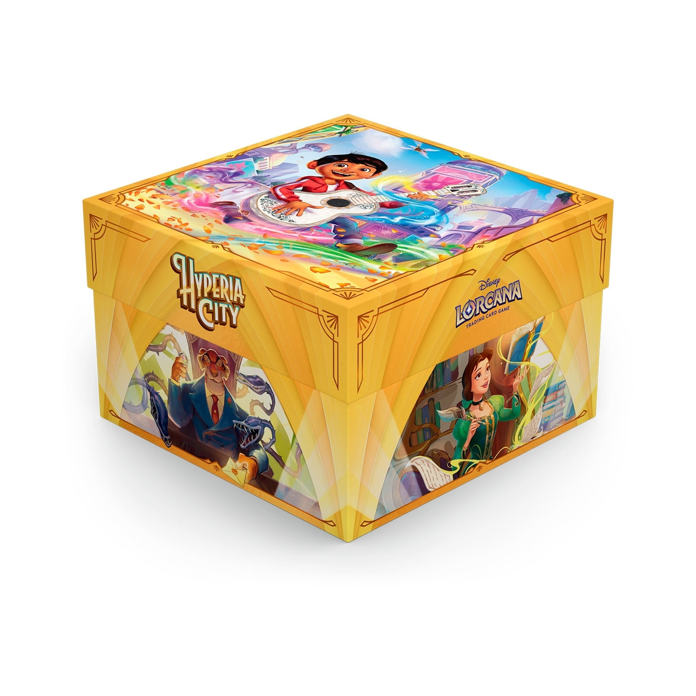 Disney Lorcana TCG Hyperia City Illumineer's Trove sealed English collection box