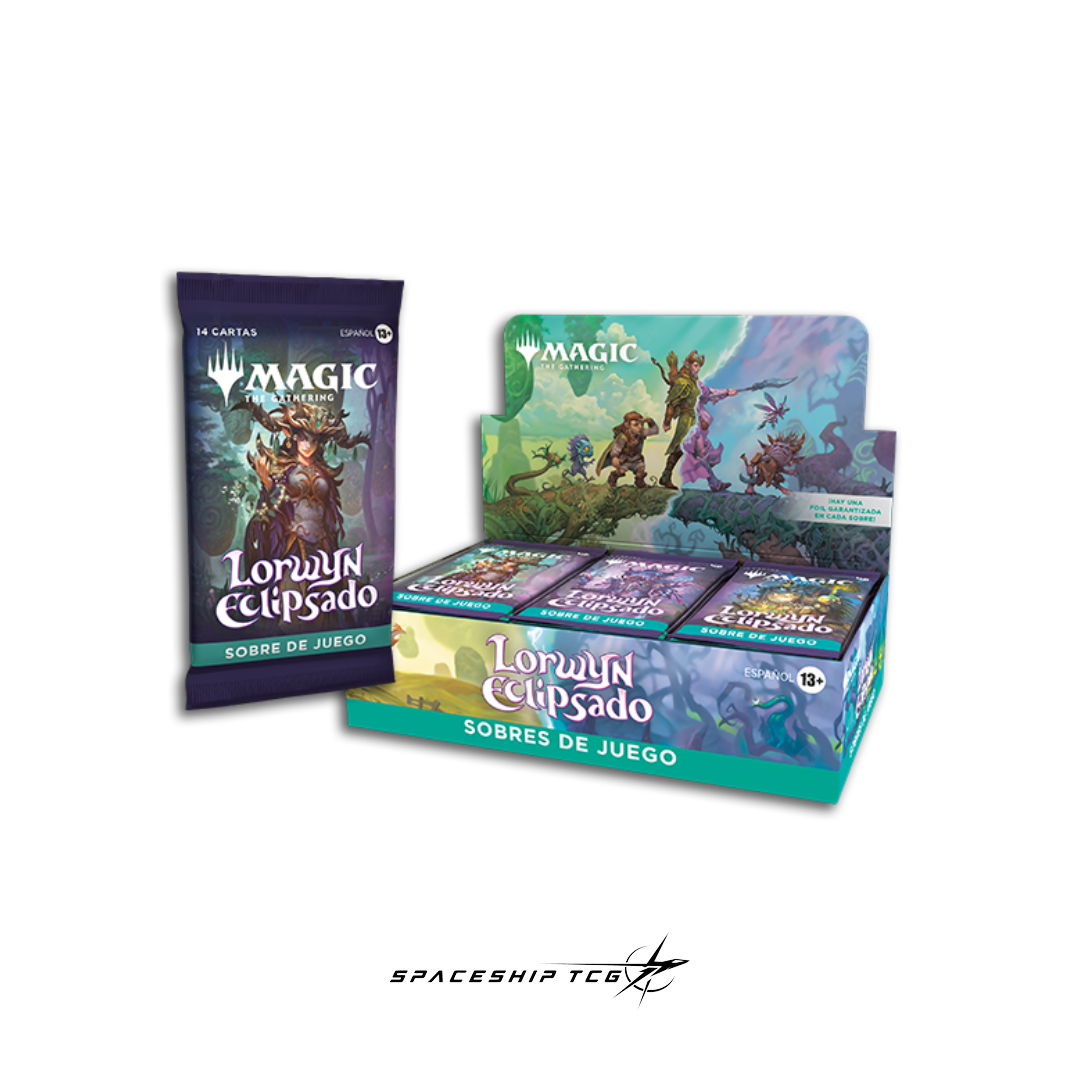 Magic: The Gathering Lorwyn Eclipsed Play Booster single pack - Spanish edition sealed booster